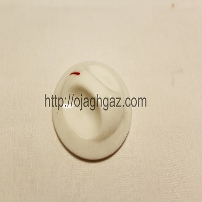 ولوم تایمر اجاق گاز  سفید| دستگیره اجاق گاز | سرپیچ اجاق گاز  | کد 255